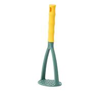 Schiacciapatate manuale strumento per cucinare patate dolci fagioli 28,9 cm in acciaio inox utensile da cucina - verde