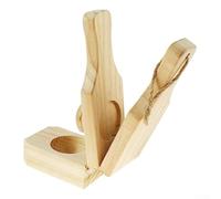 Schiacciapatate pieghevole per cuocere tazze di piantaggine, comodo strumento per ridurre lo sforzo quando si schiacciano i platani