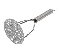 Schiacciapatate, Schiacciapatate in Acciaio Inonssidabile, Utensile da Cucina Resistente alle Alte Temperature, Tritacarne per Hamburger Frusta con Manico ergononmico, Comodo schiacciaverdure per