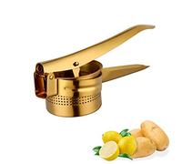 Schiacciapatate - Schiacciapatate manuale in acciaio inox per patate, frutta, verdura, marmellata, zucca