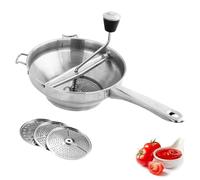 Schiacciapatate - Schiacciapatate, pressa per in acciaio inossidabile | Utensile da cucina ergonomico con manico per preparare purè di patate, salsa di, purea, preparazione del cibo,