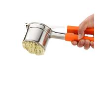 Schiacciapatate Schiacciapatate Utensile da cucina for schiacciapatate in acciaio inossidabile 3 in 1 Pelapatate vegetariano Gadget for preparare purè di patate perfetti ogni volta