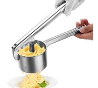 Schiacciapatate | Strumento Passapatate In Alluminio Manuale Ergonomico | Schiacciaburro E Schiacciafagioli,Per Carne Di Hamburger Manzo Macinato Salsa Di Preparazione Cucina