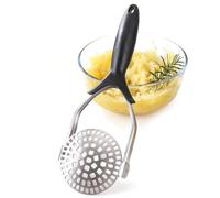 Schiacciapatate - Unità Manuale In Acciaio Inossidabile, Schiacciapatate Per Fagioli E Verdure, Utensile Da Cucina | Comodo Utilizzo Per La Preparazione Dei Pasti Di Avocado, Carota, Patate, Pe