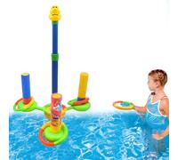 Schiacciotti d'Acqua per Bambini,Giochi Acquatici per Battaglie - Giochi Interattivi con Anello da Lancio per Esterni Divertenti Giardino Spiaggia Festa Famiglia Tutte le Età
