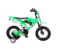 Motorbike 12 Pollici Bicicletta Bambini Verde 3-4,5 Anni Motorradoptik