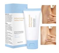 Schiarente Ascelle - 30 g Crema Deodorante per Ascelle,Schiarente per Cosce Interne Rimuovitore di Odore per Ginocchio Pelle Sensibile Donne Uomini per Vacanze Matrimonio Spiaggia