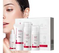 Schiarente per la pelle alla niacinamide | 4 pezzi/set crema viso illuminante,Minimizzatore dei pori per viso, illumina, idrata e riduce le imperfezioni della pelle Goowafur