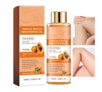 Schiarimento per il Viso 100 ml di Soluzione Massaggio Nutriente Delicata | Olio Corpo Idratante Non Untuoso Per , Macchie Scure, Mani, Piedi, Unghie, Capelli, Rasatura, Doccia, Bagno