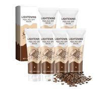 Schiarire Maschera Peel-Off, Comedoni E Pori Peeling Maschera, Pulizia Profonda, Riduzione Lini Lattillanti E Rughe Elasticità Della Pelle, Per Pelle Secca Grassa Sensibile (6pcs)
