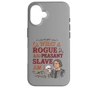 Schiavo contadino malvagio Amleto Soliloquio Shakespeare Custodia per iPhone 16