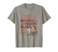 Schiavo Contadino malvagio Amleto Soliloquio Shakespeare Maglietta