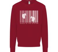 Schiavo Del Sistema Anti Capitalismo Felpa Per Bambini