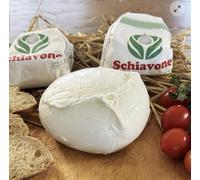 Schiavone Mozzarella di Bufala Campana Aversa, 2 Pezzi da 500g, Latte di Bufala, 1 kg Totale