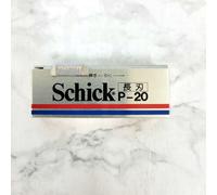 Schick P-20 Proline Blade lama lunga unisex 20 pezzi F/S bordo singolo