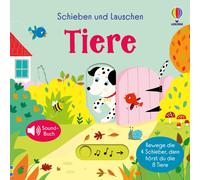 Schieben und Lauschen: Tiere: 4 Schieber, 8 Sounds - interakt (Copertina rigida)