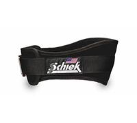 schiek Sport Cintura Unisex (confortevole, completamente AN dorso 15 cm, nero