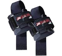 Schiek Sports, Inc. Jay Cutler - Cinghie per sollevamento pesi Jay-PLS con polso imbottito per bodybuilding, colore: Nero
