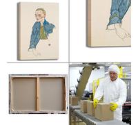 Schiele volontariato caporale quadro stampa tela dipinto telaio arredo casa