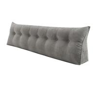 Schienale a zeppa, grande cuscino per la schiena, comodo cuscino da lettura per letto e divano, schienale e cuscino 2 in 1 (200 x 50 x 20 cm)