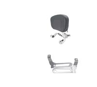 Schienale Conducente Regolabile Schienale Passeggero E Supporto Fisso PER | Schienale Passeggero E Supporto Fisso PER Moto Multiuso PER Guidatore E Passeggero PER FXFBS PER Softail PER Fat Bob 114