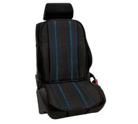 COPRISEDILE SCHIENALE A MOLLE SEDILE PER AUTO UNIVERSALE TESSUTO VENTILATO BLU