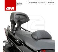SCHIENALE CUSCINO PASSEGGERO POGGIASCHIENA GIVI YAMAHA TMAX T-MAX 530 2012 2016