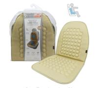 Schienale Cuscino Schiena Seduta Auto 8 Magneti Massaggianti Beige Svar Lattnad
