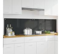 Schienale da cucina 2 pz Grigio scuro 100 x 50 cm