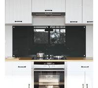 Schienale da cucina 2 pz Grigio scuro 70 x 60 cm