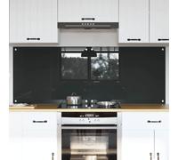 Schienale da cucina 2 pz Grigio scuro 80 x 60 cm