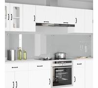 vidaXL Rivestimento da Cucina 2 PCS Trasparente 120 x 60 cm, Cucina, Idee di Design Moderno per spazi ridotti, Layout efficienti, Decorazioni Eleganti e Accessori Funzionali per rivoluzionare la cuci