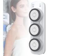Schienale da parete, spazzola elettrica posteriore per vasca da bagno, doccia posteriore, spazzola esfoliante per doccia, regolazione a 3 velocità