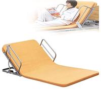 Schienale del Letto Elettrico, Sollevatore per Cuscino Medico, Poggiaschiena Regolabile Portatile in Acciaio Inossidabile E Tubi in Tessuto Traspirante Schienale per Disabili Supporto del Letto