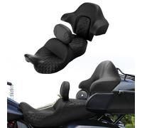 Schienale Doppio Per Moto Per Harley CVO Road King FLHRSE6 2014 Passeggero E Pilota