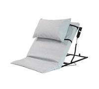 Schienale elettrico regolabile per letto, supporto lombare e collo, supporto per cuscino portatile con braccioli e tavolo per la cura della casa e sollievo dal dolore lombare