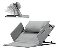 Schienale elettrico regolabile - Sollevatore medico portatile per cuscino per collo e supporto lombare, aiuto sit-up con braccioli, capacità 300 kg