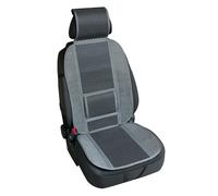 Schienale Estivo in Bambù Grigio con Supporto Lombare Coprisedile Auto - C54355