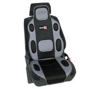 SCHIENALE IMBOTTITO REPLICA MACCHINA AUTO DA CORSA NERO COPRISEDILE UNIVERSALE