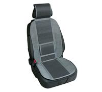 Schienale Estivo in Bambù Grigio con Supporto Lombare Coprisedile Auto - C54355