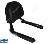 Schienale passeggero con imbottitura nero per Royal Enfield New Classic Rebor...