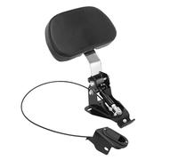 Schienale Passeggero Moto Kit Montaggio Schienale Anteriore Conducente E Passeggero PER Motocicletta Nera PER Touring PER CVO PER Street Glide PER Road King Cl&assic 2009-2023 Paraschiena Cuscino Moto