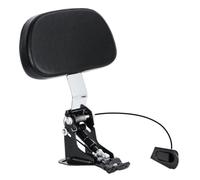Schienale Passeggero Moto Schienale PER Conducente Staccabile PER Moto, Sgancio Rapido Idraulico Regolabile Con Kit Di Montaggio PER Road Glide 2009-2020 Paraschiena Cuscino Moto