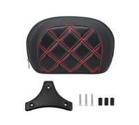 Schienale posteriore rimovibile Moto Cuscino per schienale passeggero in similpelle per moto per Touring Street Glide per Road King per Road Glide dal 1996 in poi
