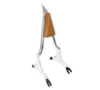 Schienale Schienale imbottito con borchie Sissy Bar adatto per Indian Dark Horse Chieftain Roadmaster Springfield 2014-2025 imbottitura portapacchi(Chrome Studded)