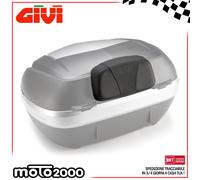 SCHIENALE SCHIENALINO SIMILPELLE NERA CON LOGO GIVI PER BAULETTO V47NN V47 TECH