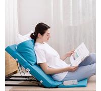 Schienale Sollevabile per Letto per Anziani, Sollevatore Elettrico Regolabile per Cuscino, Sedia Medica Portatile con Schienale per Supporto Lombare E Cervicale.,Blu