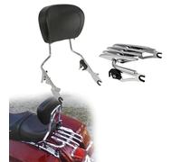 Schienale Staccabile Sissy Bar Portapacchi Per Harley Touring Electra Glide Standard FLHT 2009-2024 2010 2011 2012 2013 14 15 16 17 2018 2019 2020 2021 2022 2023