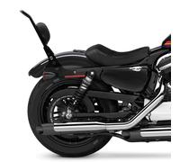 Schienalino sissybar nero sgancio rapido per harley Davidson Sportster 04 - 22