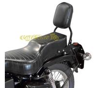 Schienalino Spaan acciaio nero specifico per Royal Enfield Bullet 500